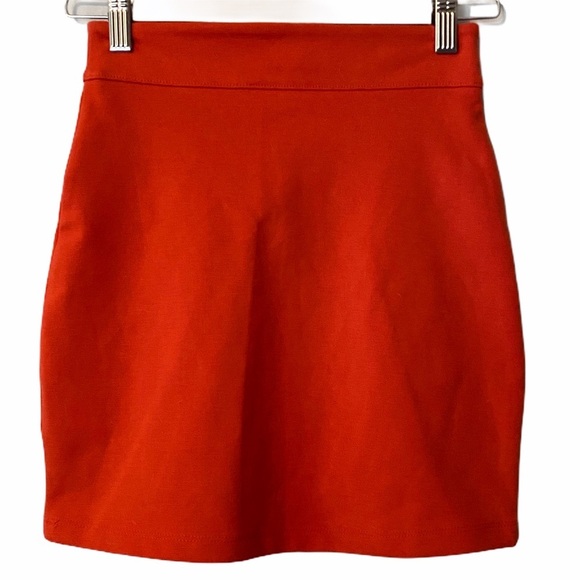 Urban Outfitters Silence + Noise red mini skirt XS - Picture 2 of 7